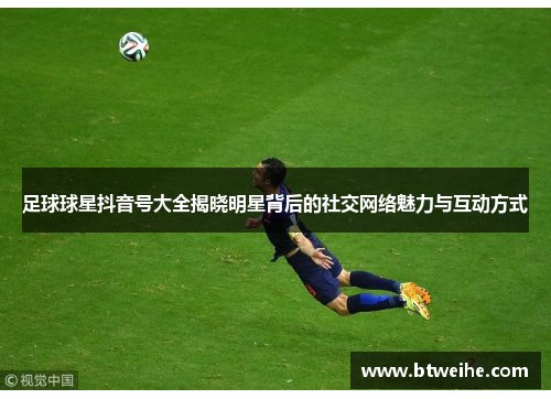 足球球星抖音号大全揭晓明星背后的社交网络魅力与互动方式